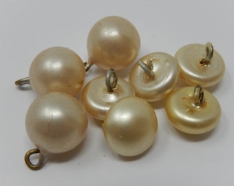 Button beads, diameter about 1 cm, free shipping