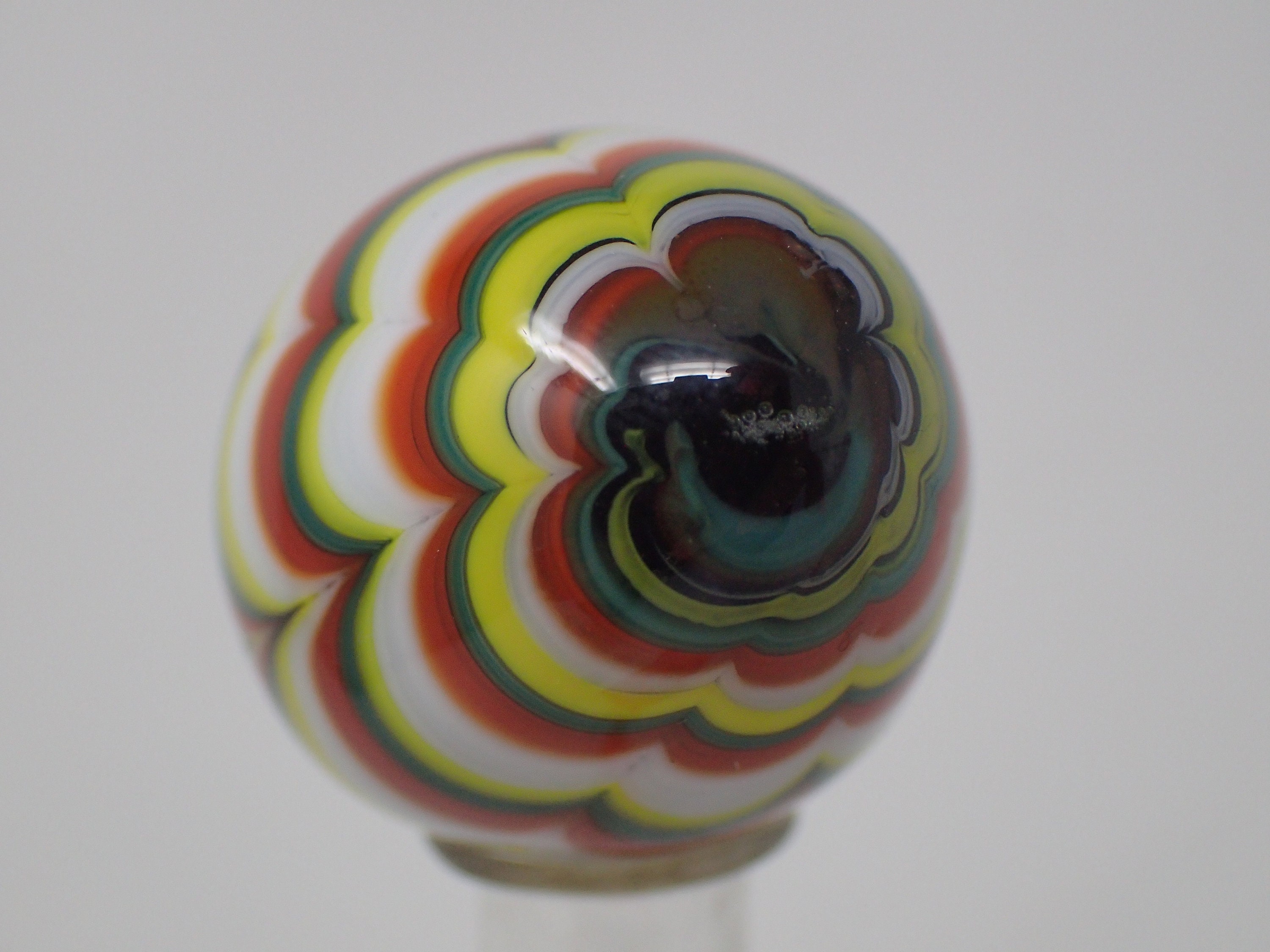 Figurine Poisson En Verre De Murano Soufflé à La Main - Italie - 10 Cm - Déco Marine Multicolore - Collection Animal Marin