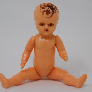 baigneur ancien PetitCollin celulloïd France 45cm TBE