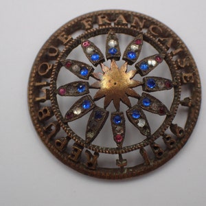 Cabochon ehemalige Französische Republik 1886