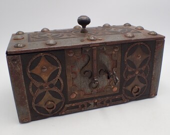 old Mauritanian wooden chest