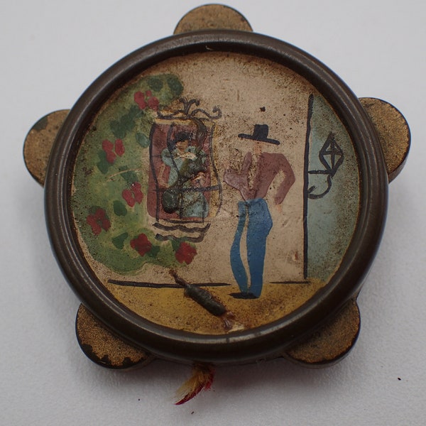 broche vintage ,dessin