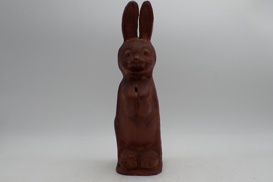 Sooty Rabbit Money Box Antique Pottery Rabbit Money Box - Etsy