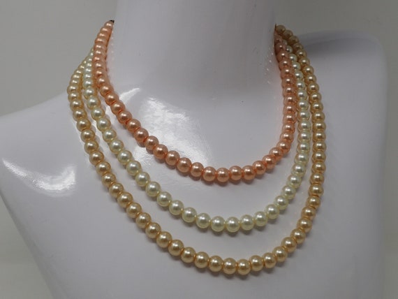 pearl art nouveau necklace