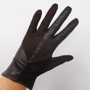 Vintage leather gloves, Art Nouveau fashion