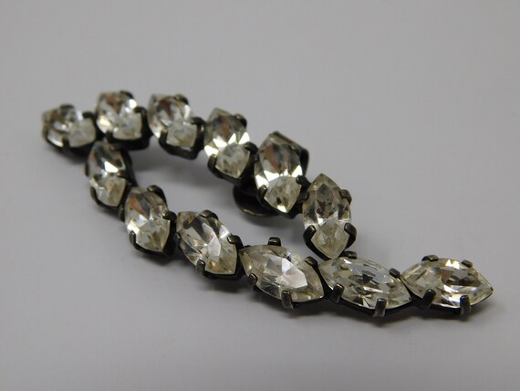 vintage rhinestone belt buckle