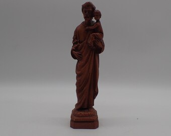 アンティーク 聖クリストファー木彫像 キリスト ドイツ 英国 アンティーク 聖クリストファー木彫像 キリスト ドイツ 英国