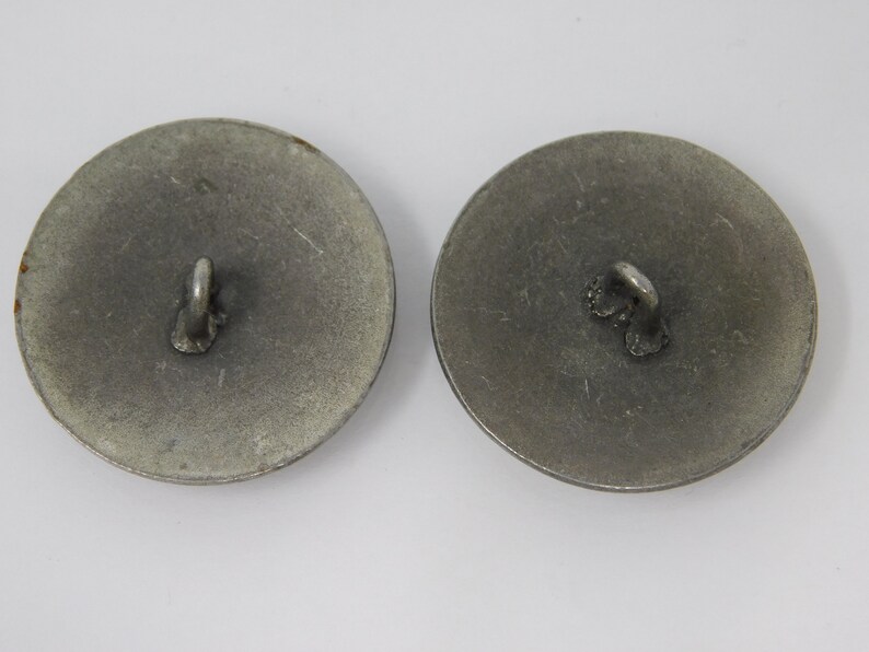 Pair of Old Coin Buttons - Etsy