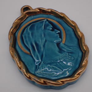 Vintage religious medallion