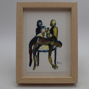 gothic lithograph signed