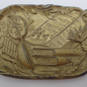 art nouveau cup, in bronze
