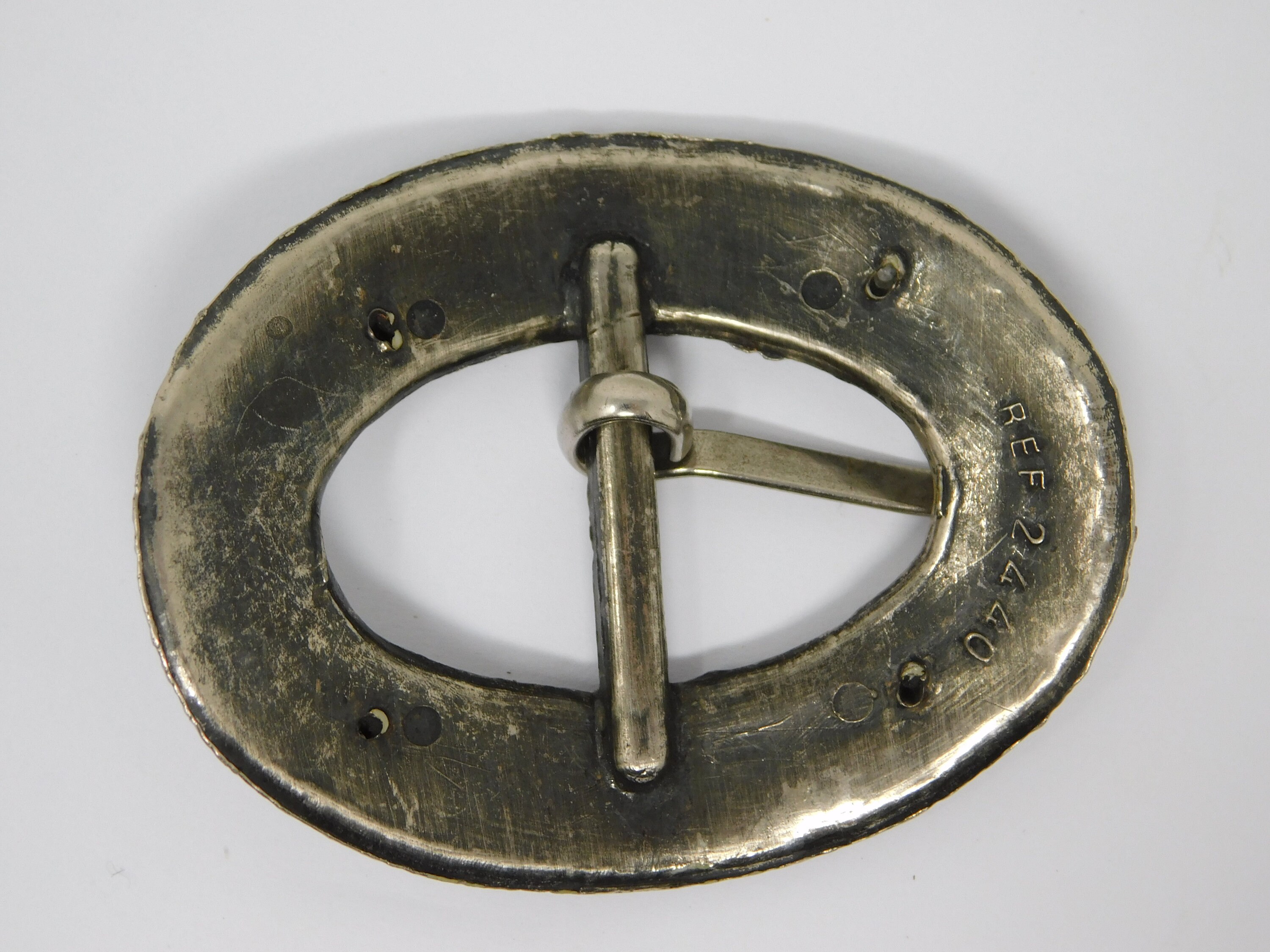 Boucle médiévale petite en bronze pour ceinture ⚔️ Boutique Épées