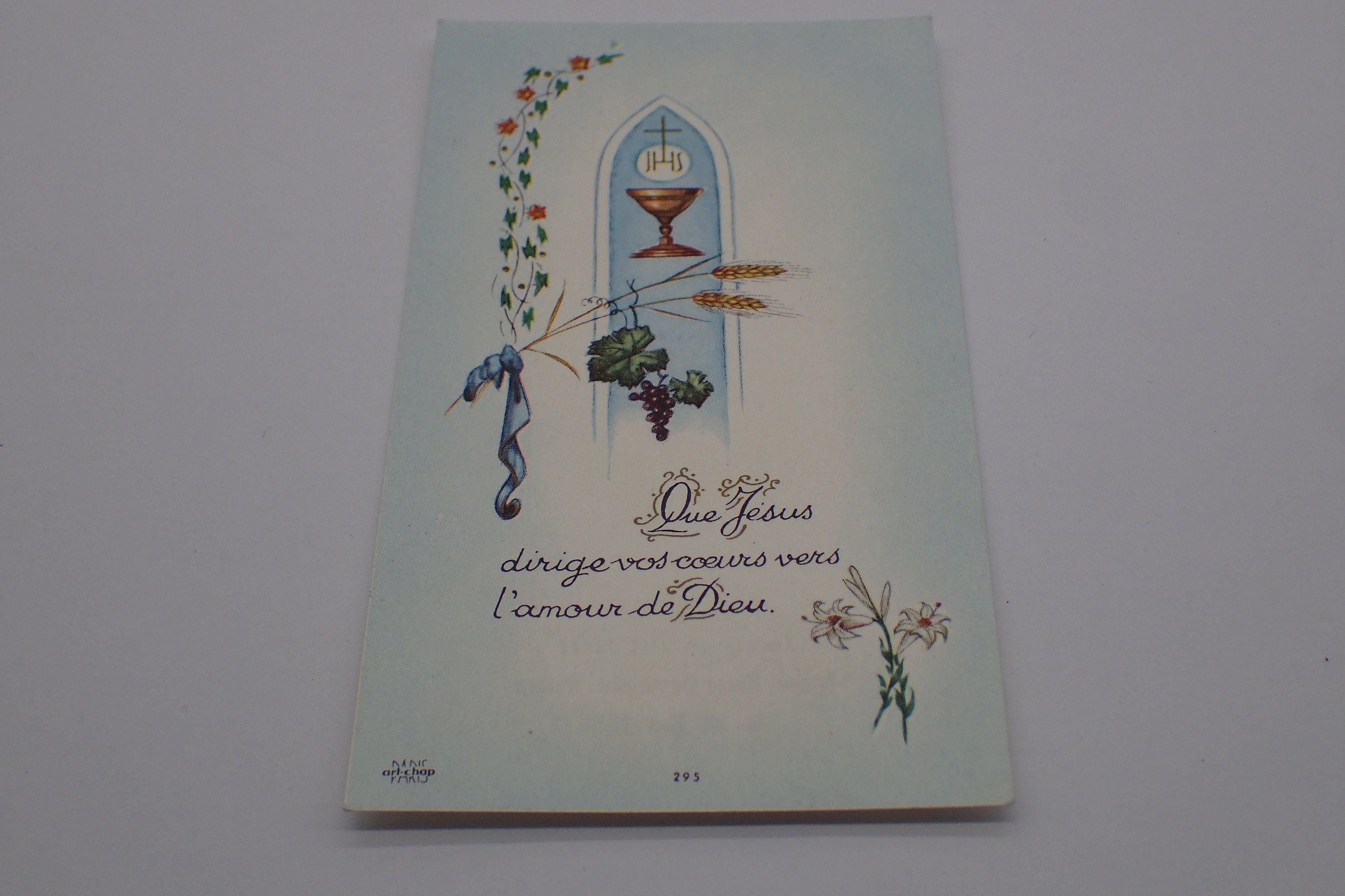Image Religieuse, Sainte , Vintage de Collection