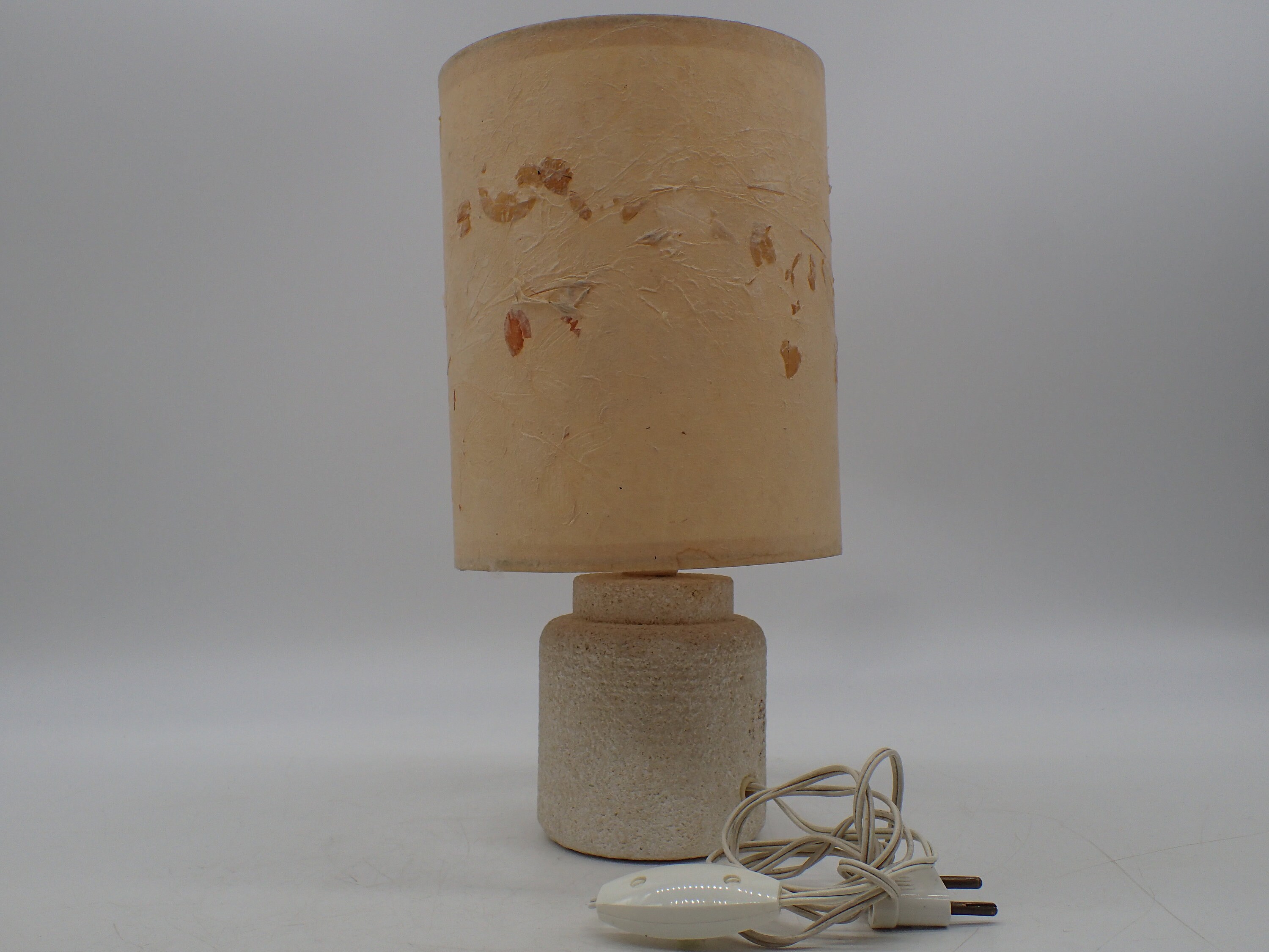 Lampe En Pierre Calcaire
