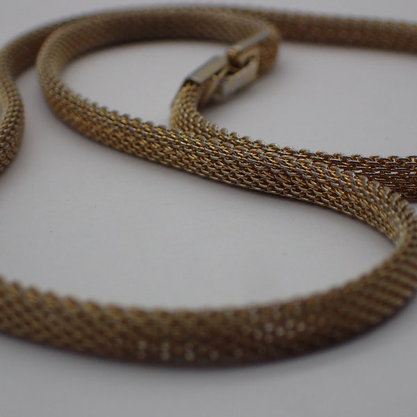 collier chaîne cuivré vintage