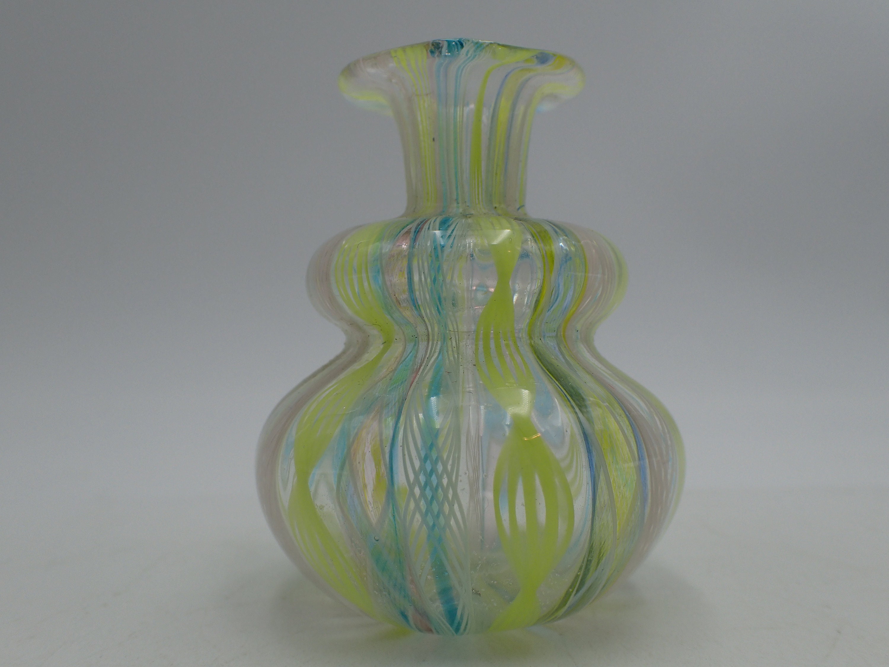 U 平成レトロ ヴィンテージ ガラス 015)北欧 ヴィンテージ 廃盤品 OLD NUUTAJARVI グラス(OLD NUUTA