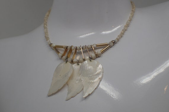 pearl art nouveau necklace