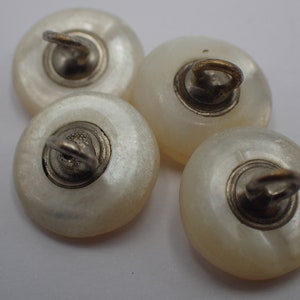 Four Vintage, Art Nouveau Mother-of-pearl Buttons - Etsy
