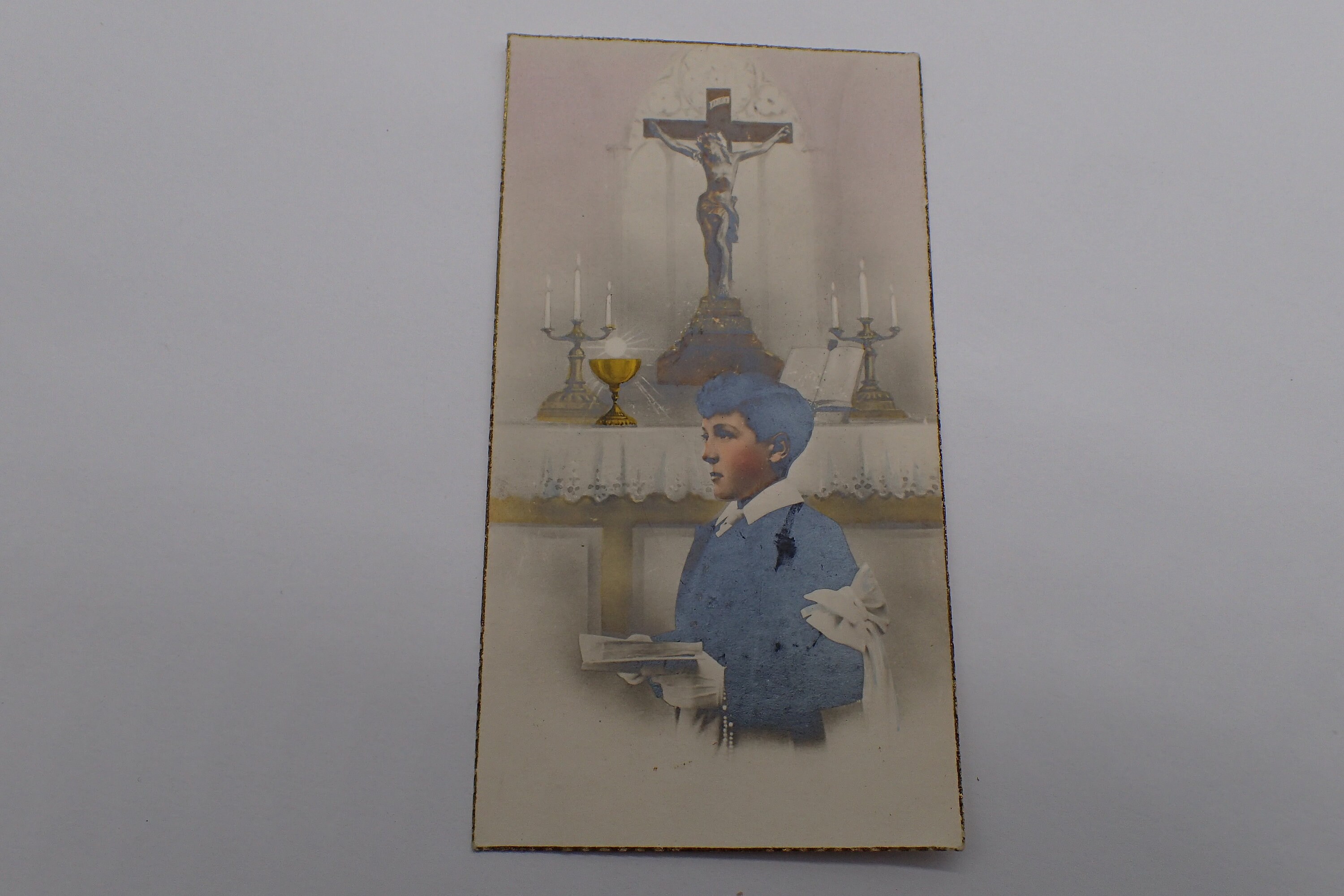 Image Pieuse Sainte , Vintage de Collection