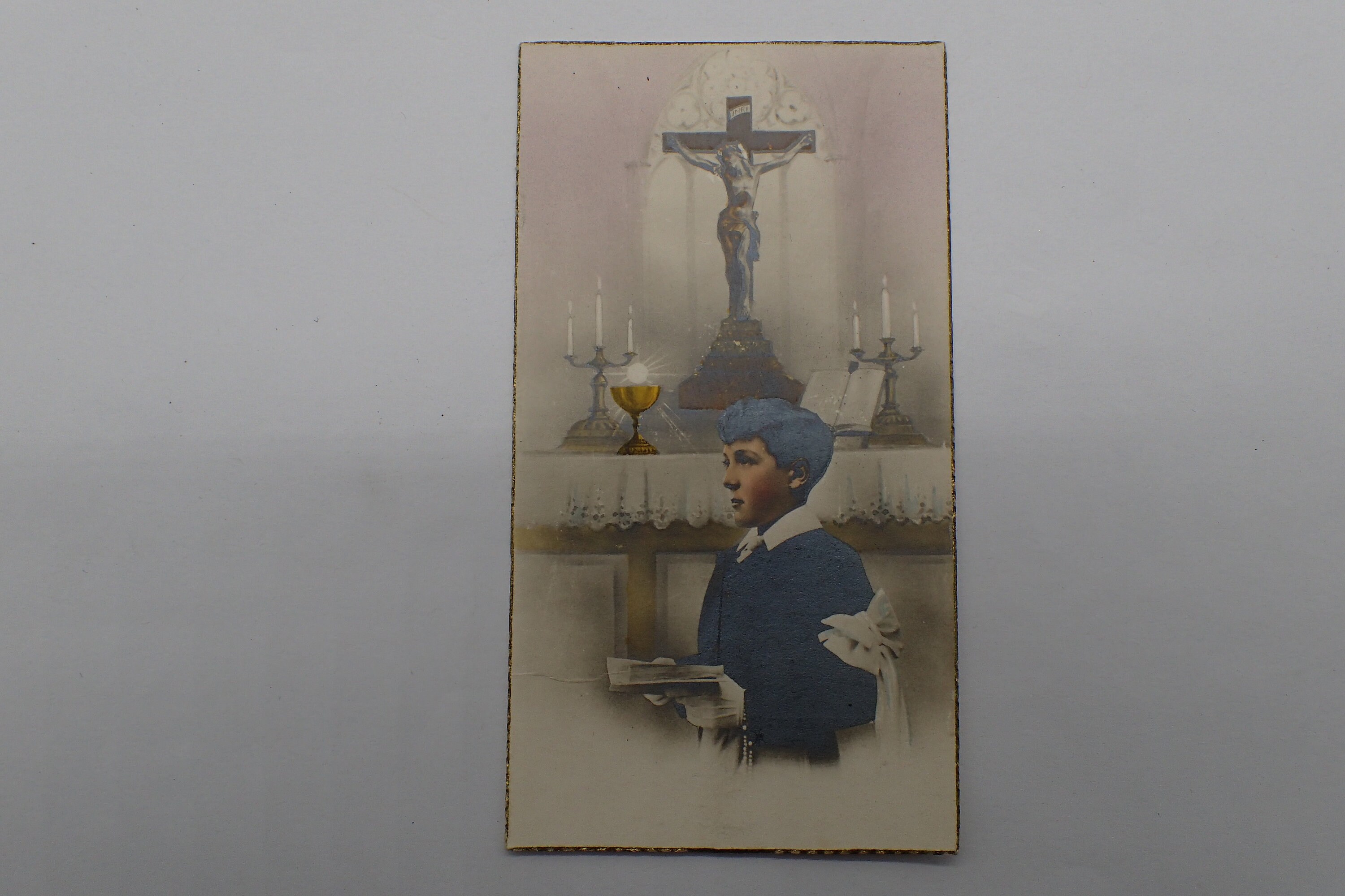 Image Religieuse, Sainte , Vintage de Collection