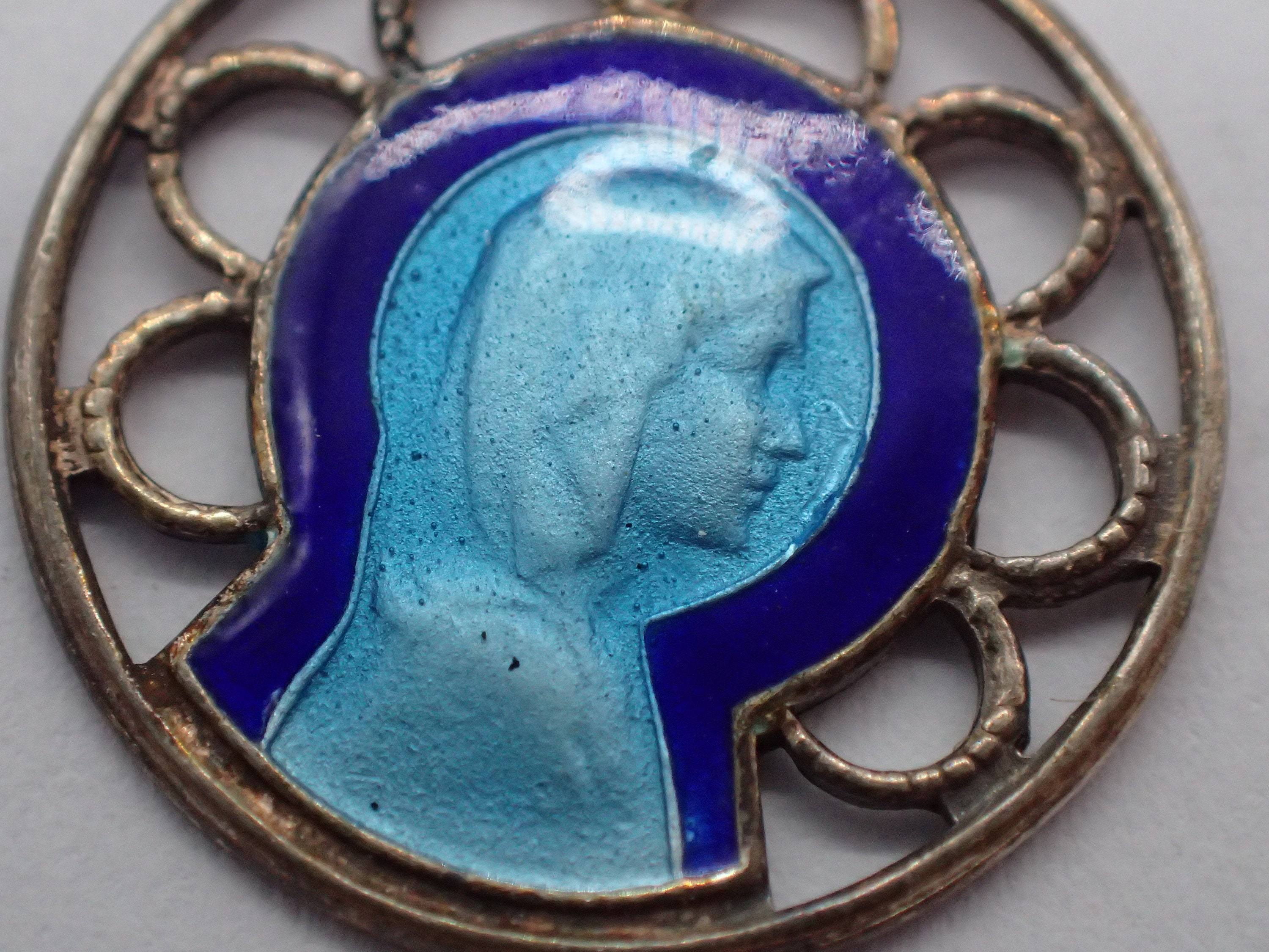 Pendentif Religieux Vintage