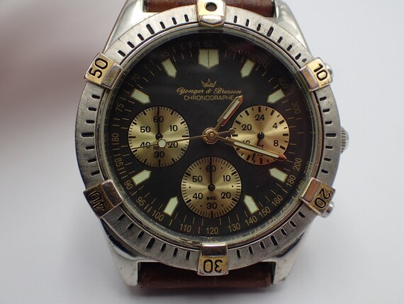 Vintage Yonger and Bresson Chronograph watch