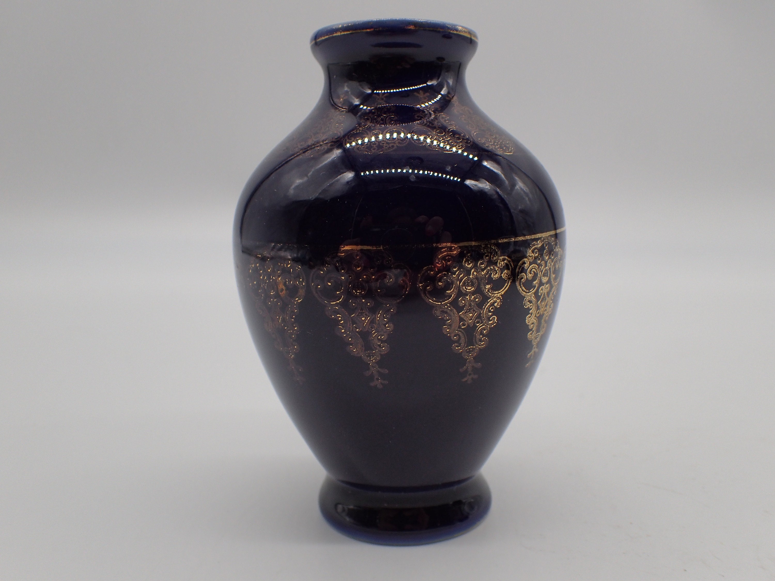 Vase Vintage en Porcelaine de Limoges