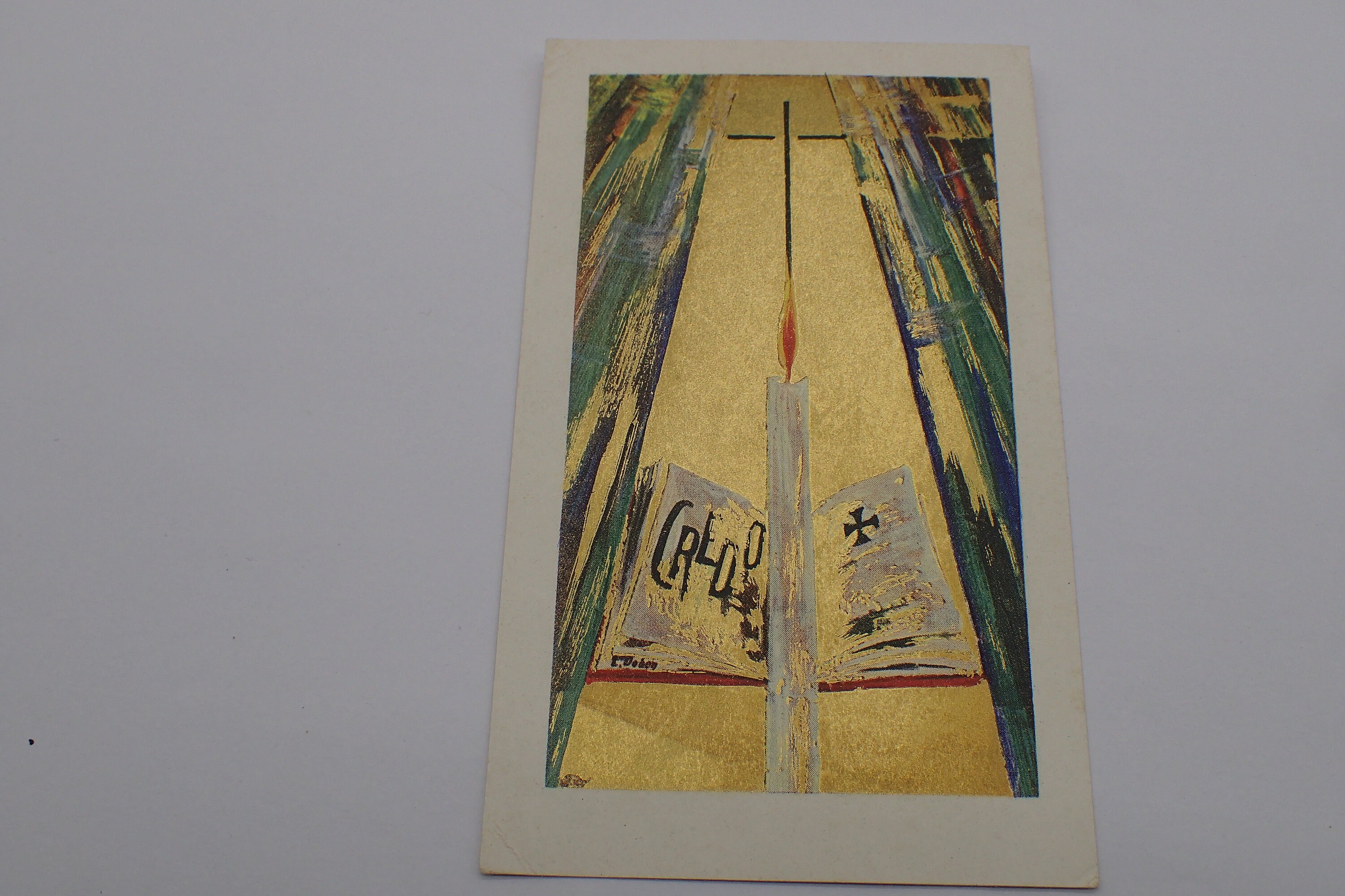 Image Religieuse, Sainte , Vintage de Collection