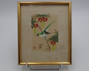 old fabric painting from china