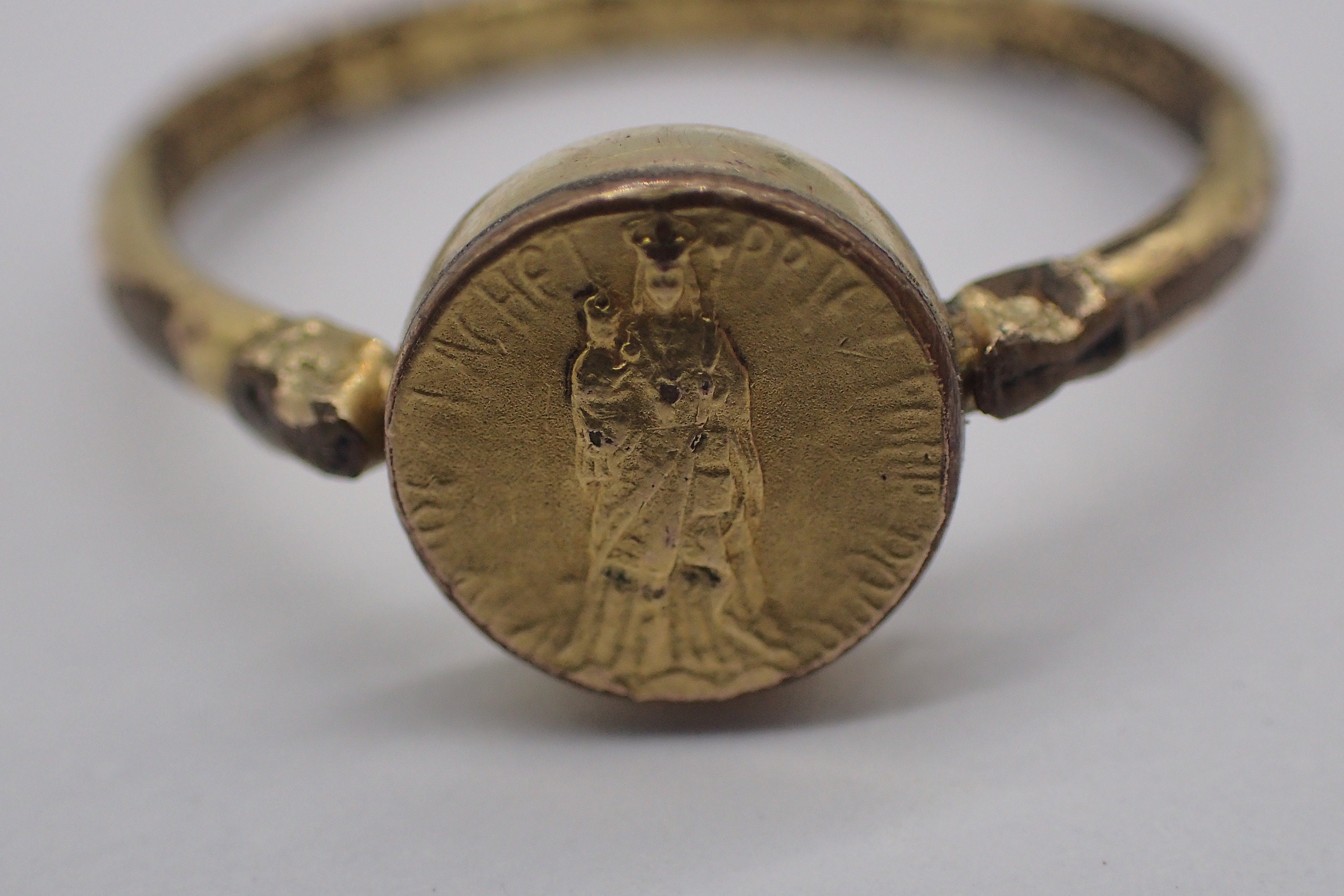 Bague Vintage Religieux