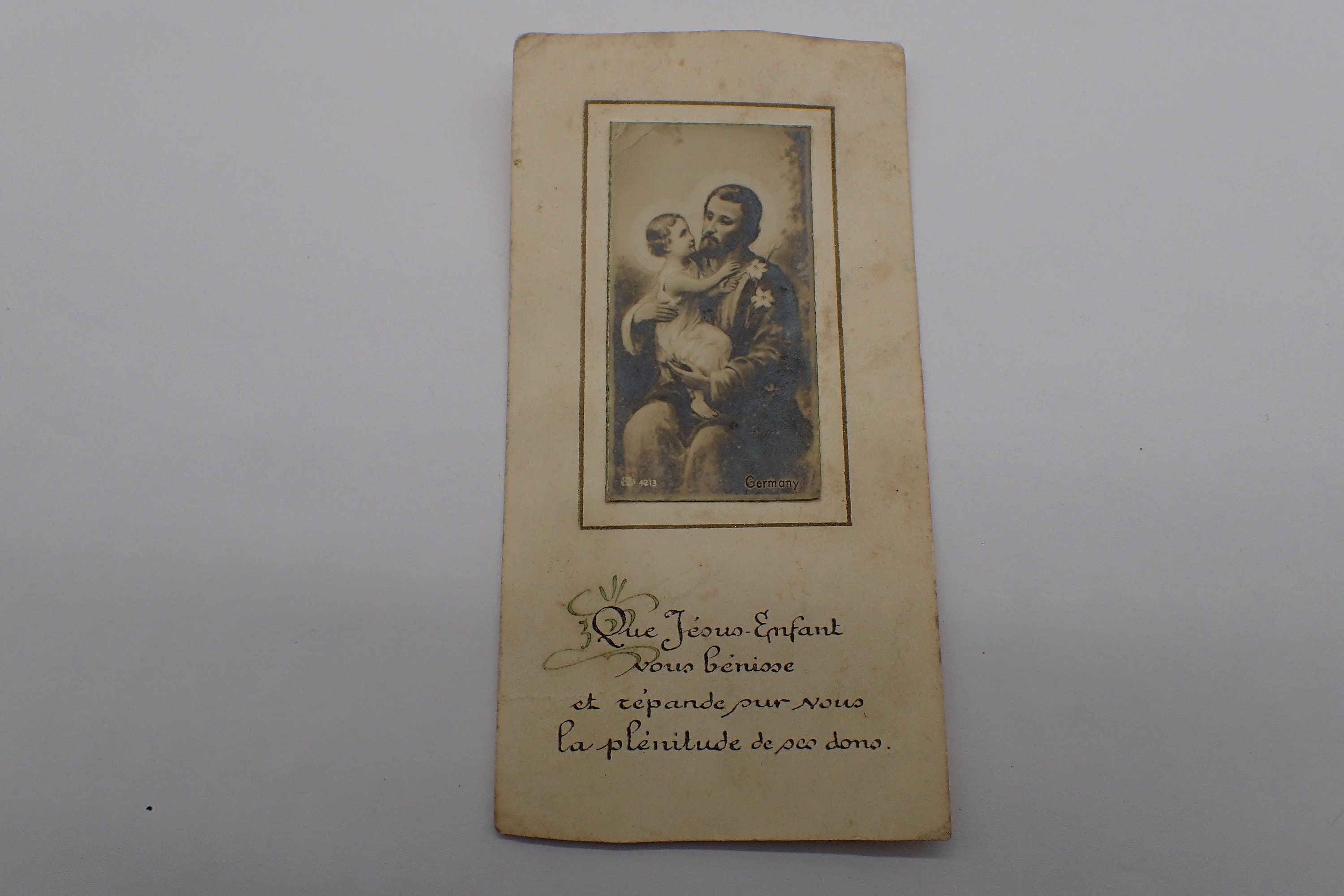 Image Religieuse, Sainte , Vintage de Collection