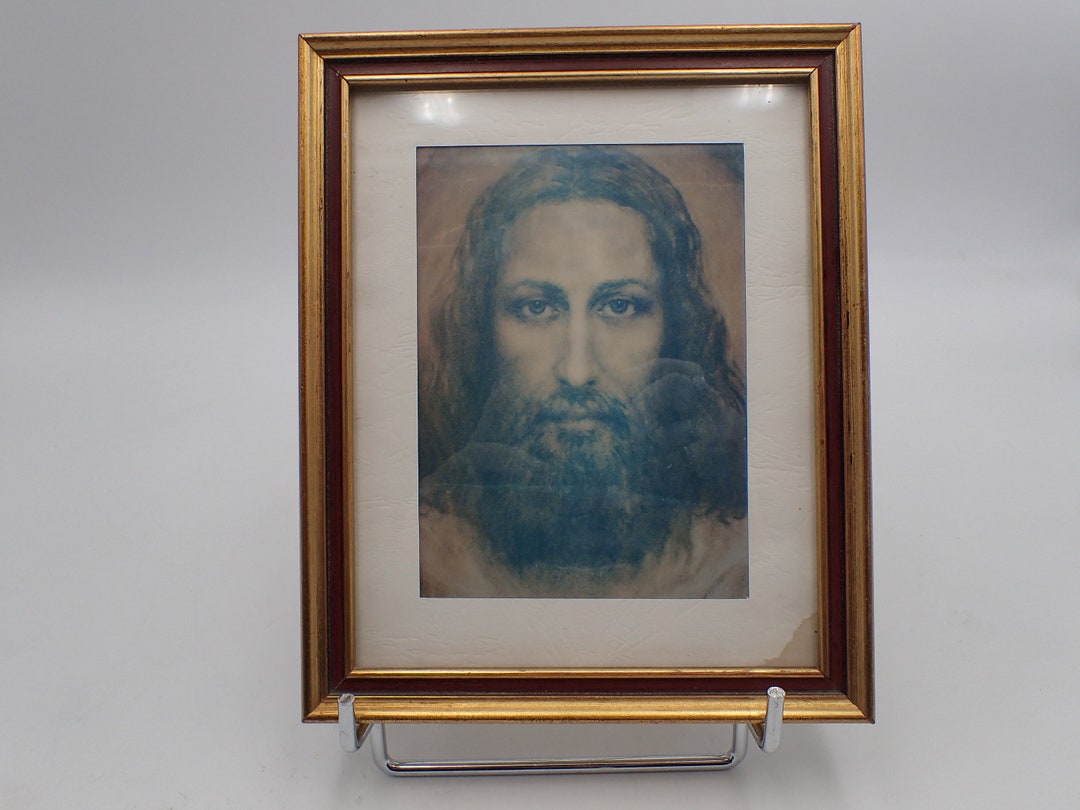 Religious Painting Hologram of Jesus - Etsy