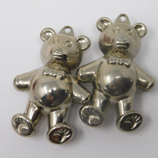 Paire de pendentif nounours