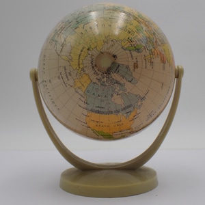 mappemonde vintage