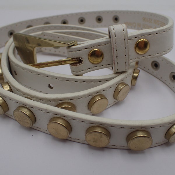 ceinture vintage cloué