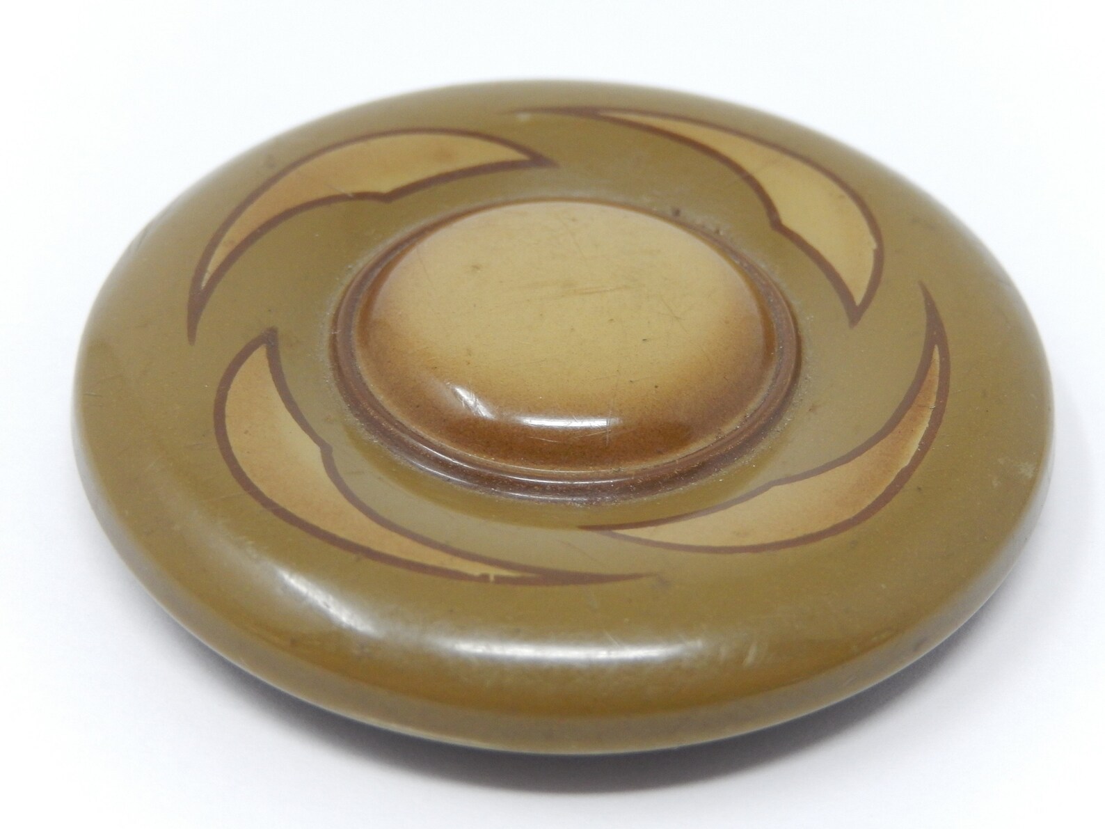 Large Antique Buttons in Enamelled Sheet Diameter 5.5 Cm Etsy