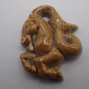 Vintage Petrin Ribeirou Keramikanhänger