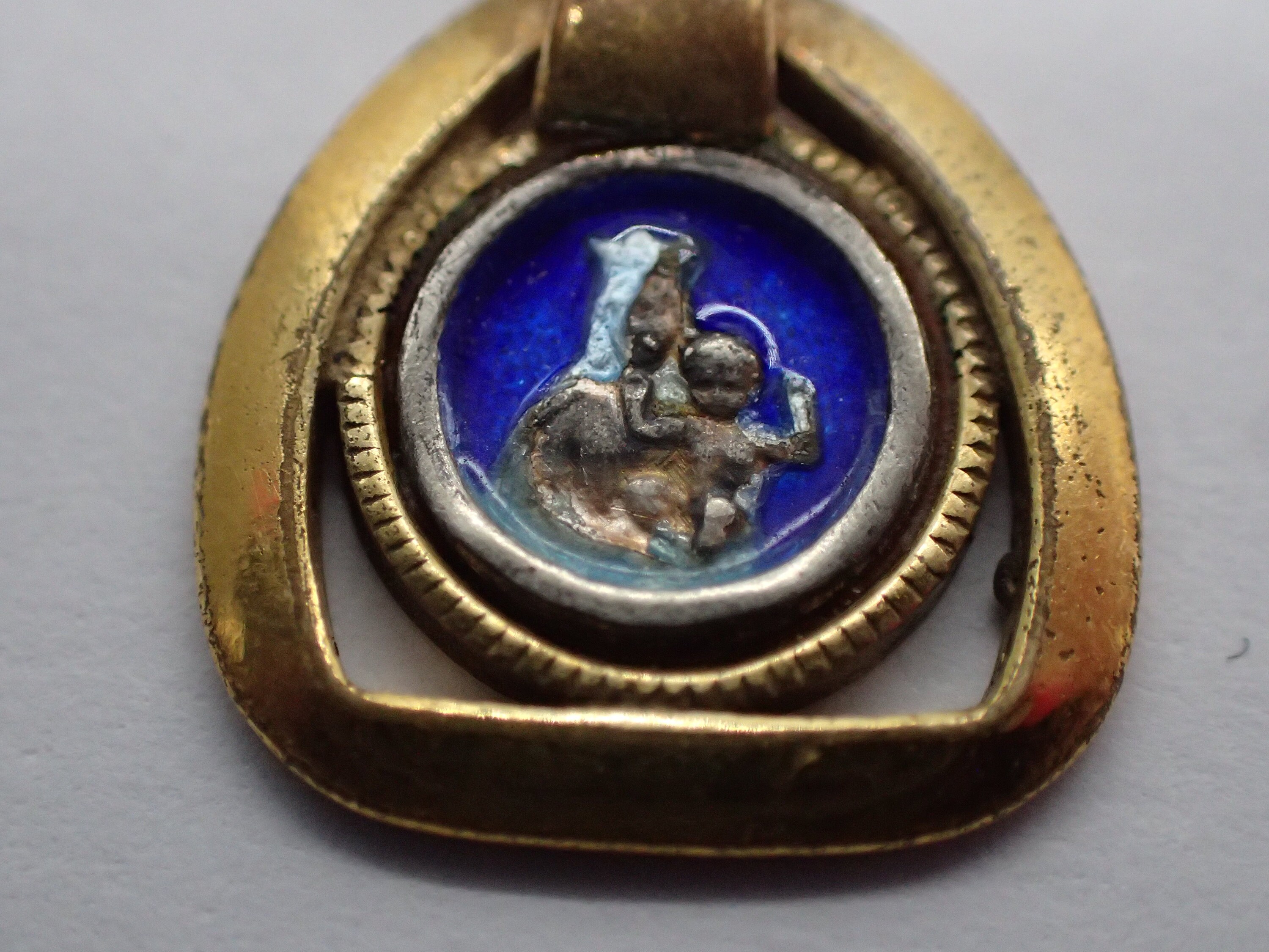 Pendentif Vintage Religieux