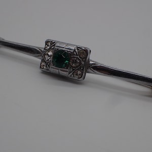 antique pewter brooch
