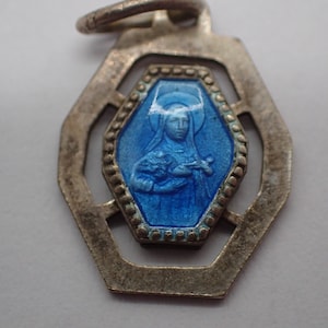vintage religious pendant
