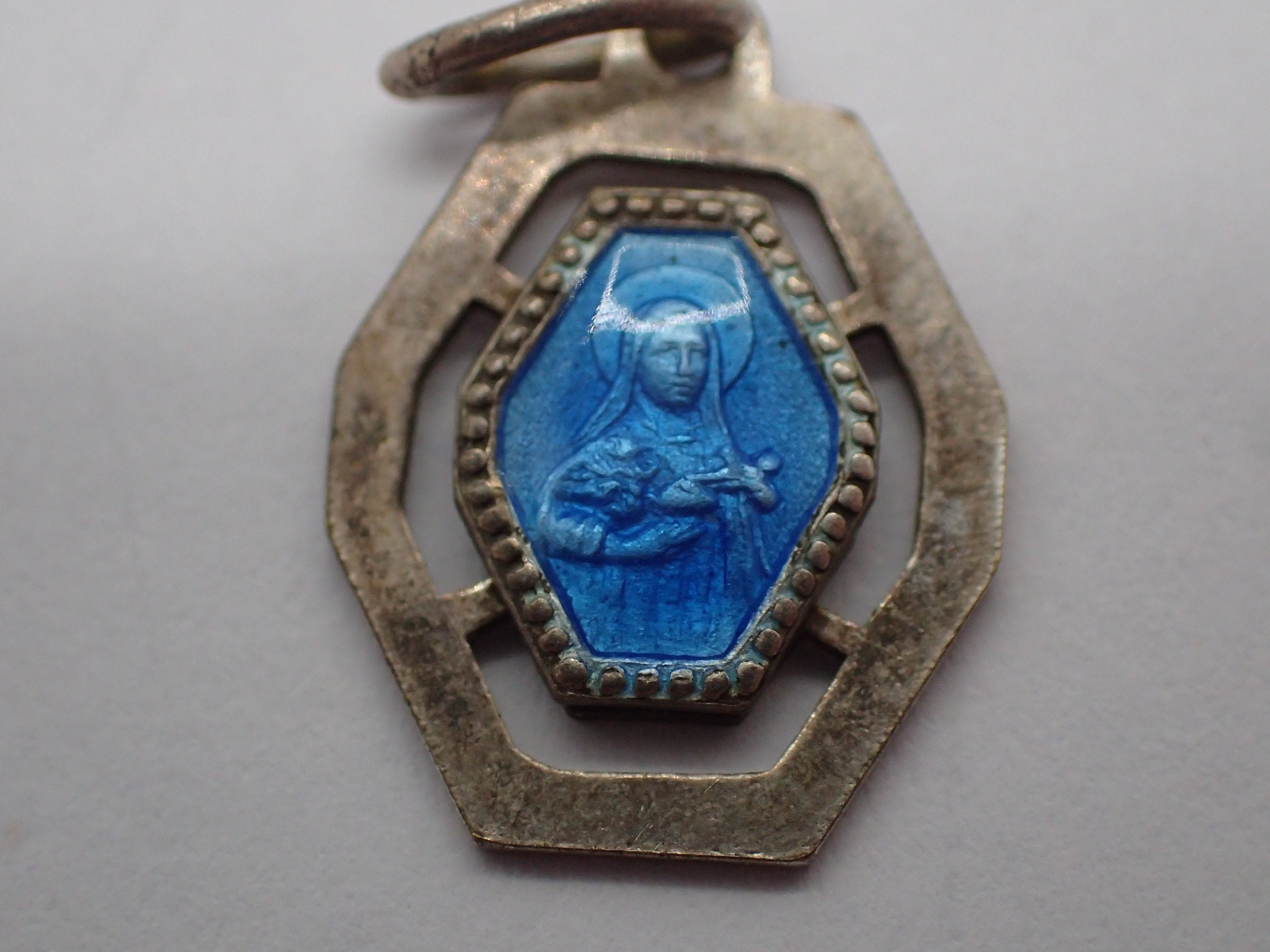 Pendentif Religieux Vintage