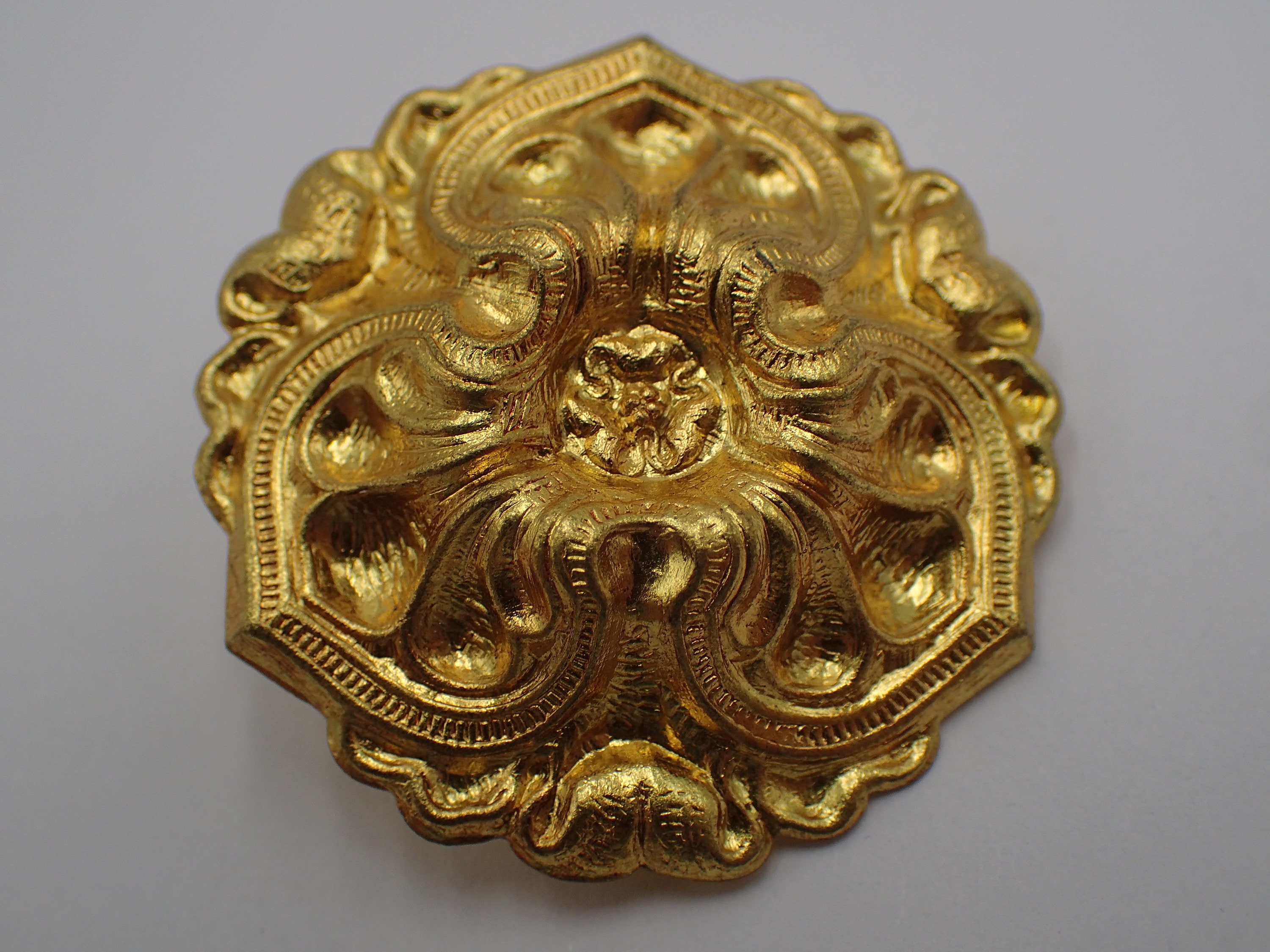Paire D'embrases En Bronze – Style 1900, Doré, Occasion