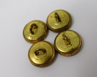 4つのビンテージボタン、直径1.4 cm - Etsy 日本