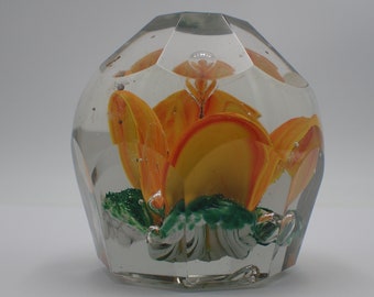 sulfure vintage en cristal de Murano