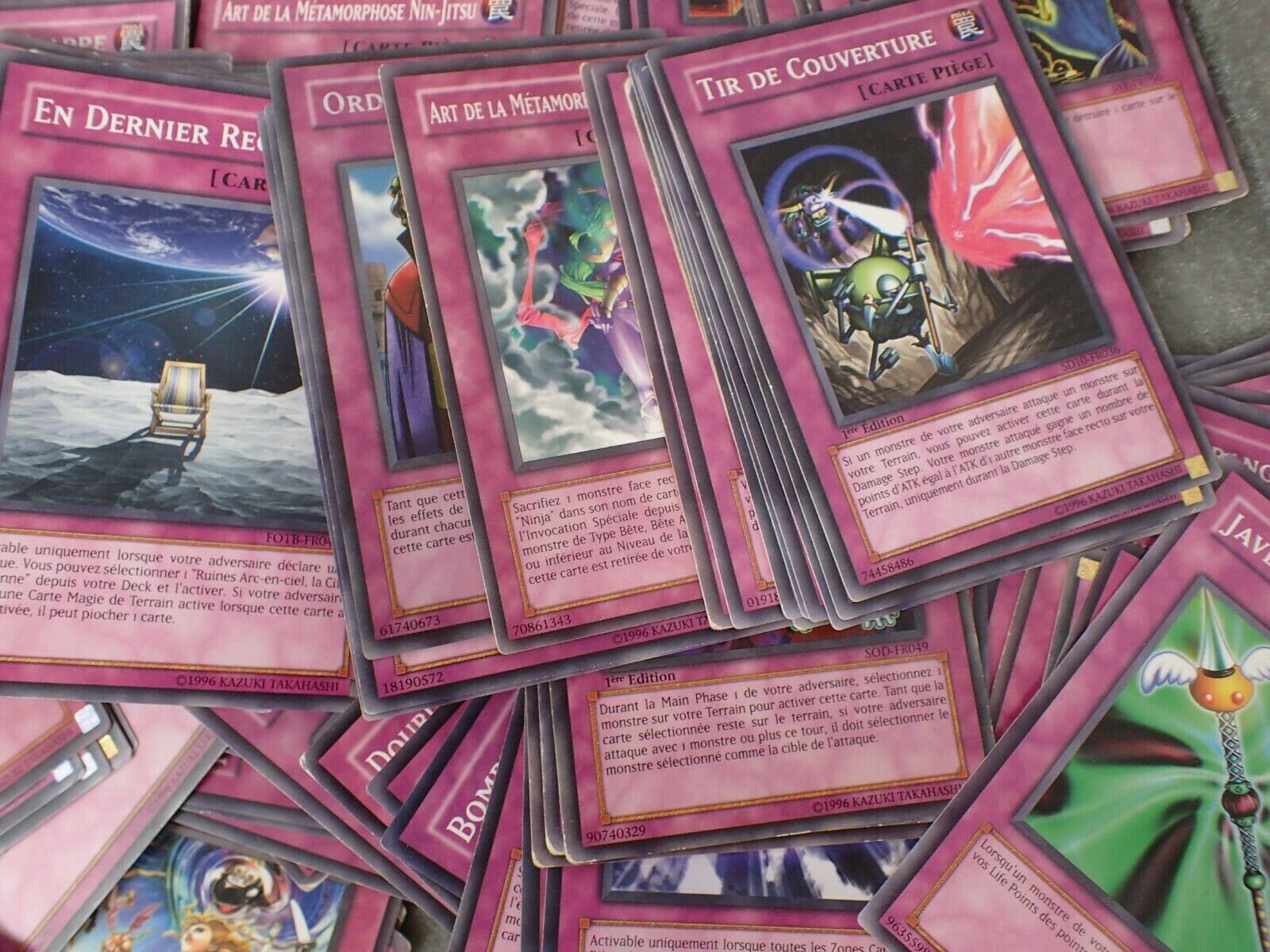 Set of YU GI OH cards and storage box Etsy