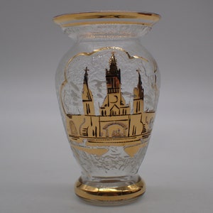 vintage Lourdes vase