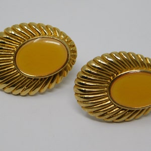 paire de cabochon vintage de bronze