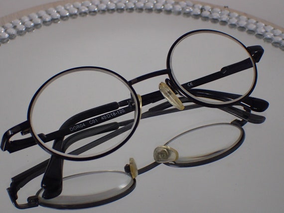 glasses, children's reading, vintage