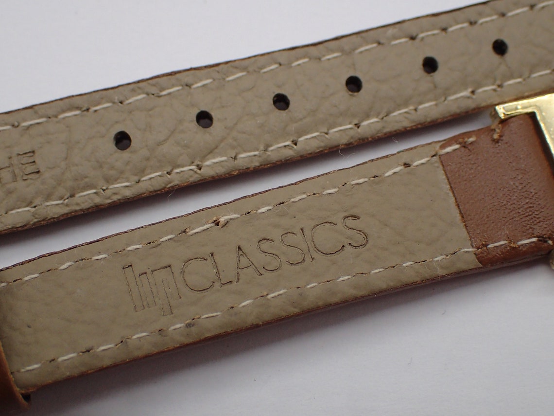 Vintage Leather Watch Strap - Etsy UK