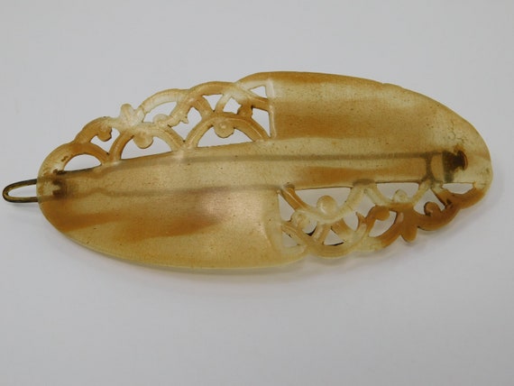 barrette, art nouveau hair clip
